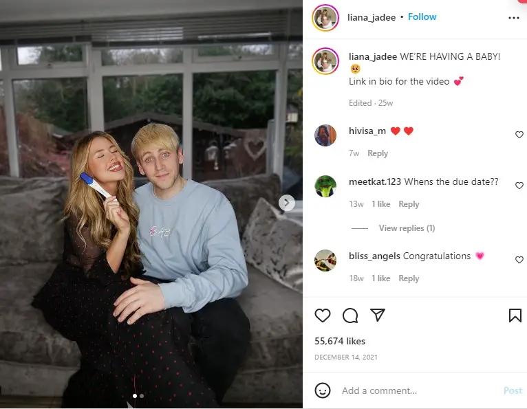 When Is TikTok Star Liana Jade’s Baby Due Date? Is She Married Or Dating?