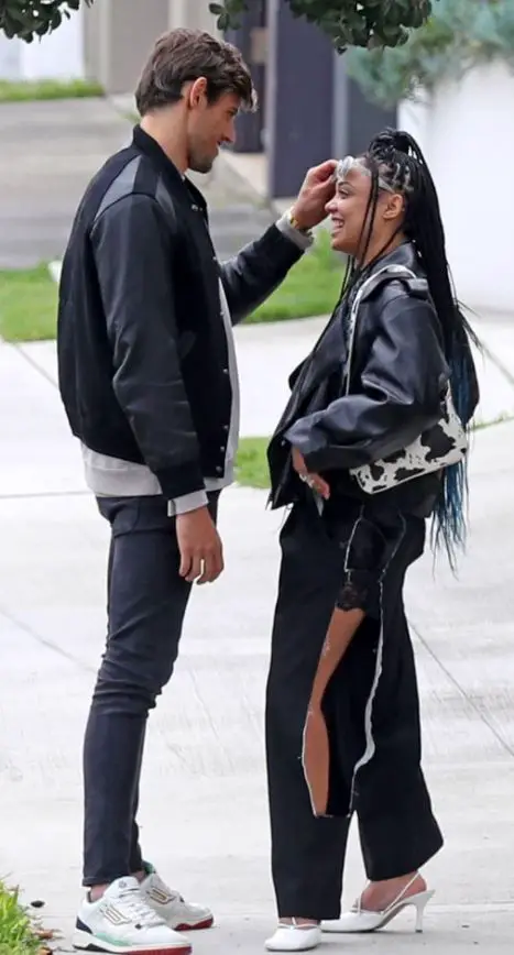 Model Zac Stenmark, Indulged In PDA With American Actress Tessa Thompson!